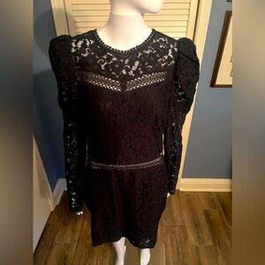 Express Black Dress Size Large